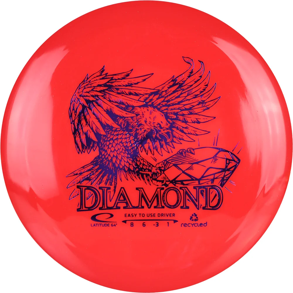 Latitude 64 Disc Golf Fairway Driver Recycled Diamond Latitude 64 Disc Golf Fairway Driver Recycled Diamond