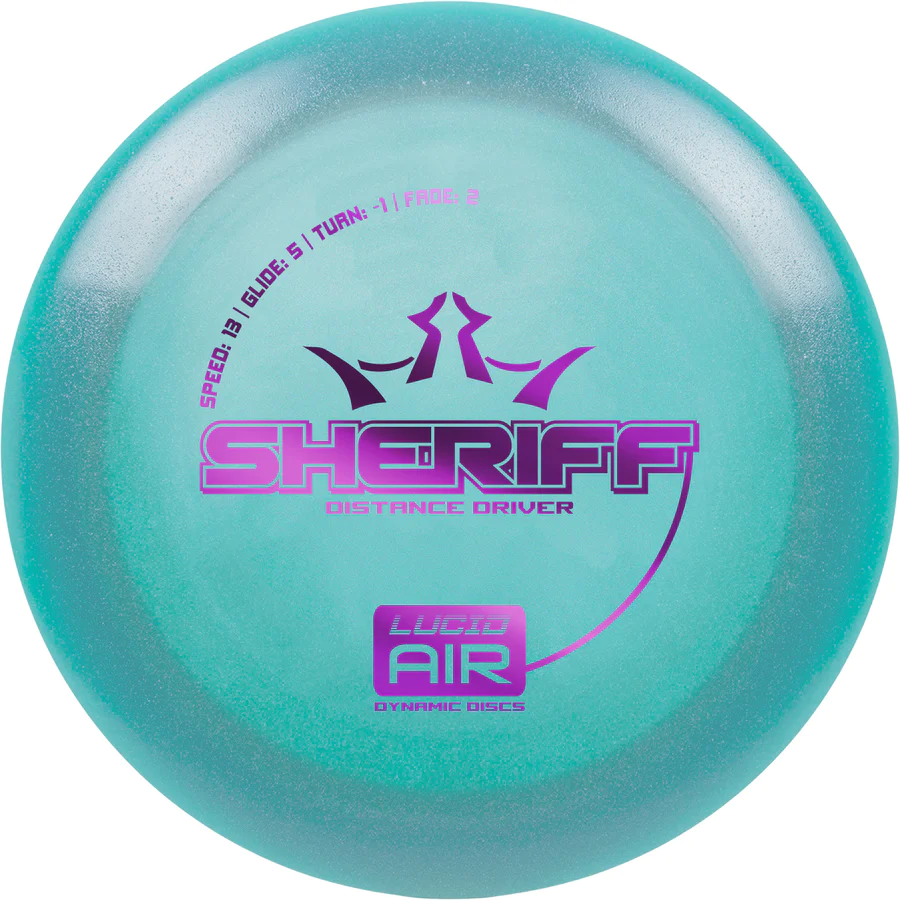 Dynamic Discs Disc Golf Distance Driver Lucid Air Sheriff Dynamic Discs Disc Golf Distance Driver Lucid Air Sheriff