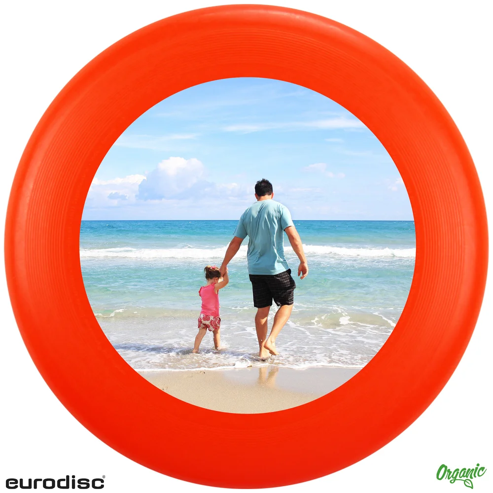 Individuelle eurodisc® 175g Ultimate Frisbee Orange aus Bio-Kunststoff