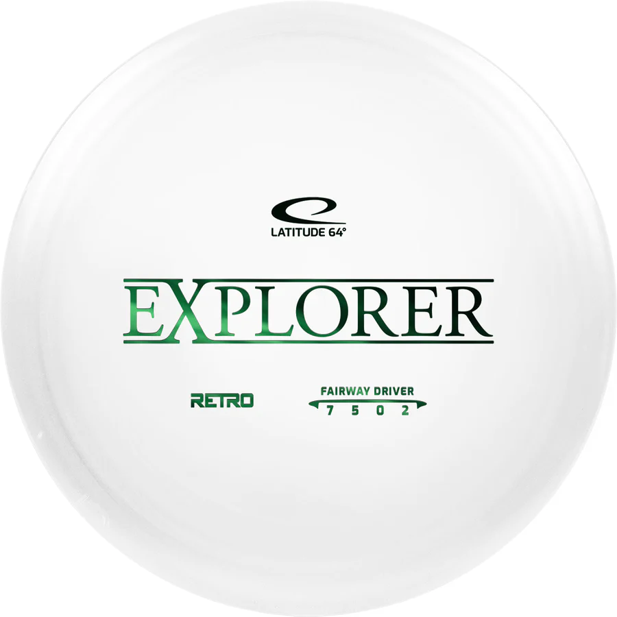 Latitude 64 Disc Golf Fairway Driver Retro Explorer 