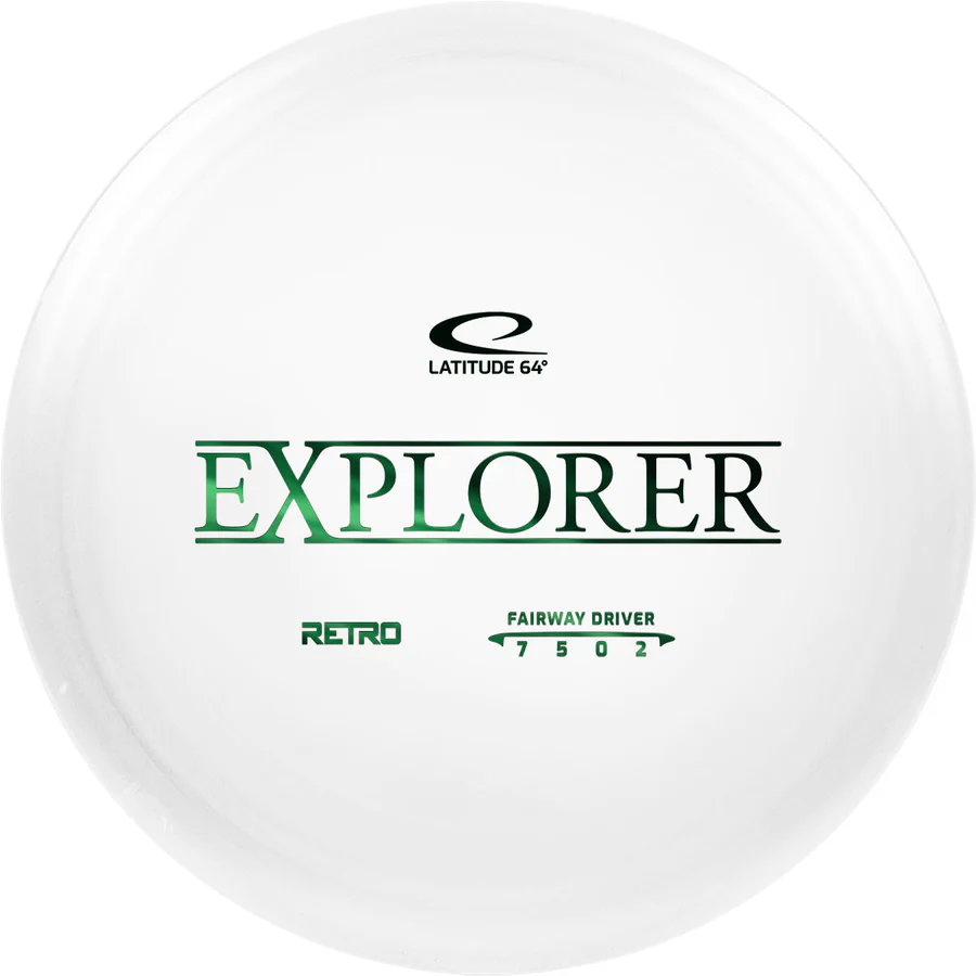 Latitude 64 Disc Golf Fairway Driver Retro Explorer Latitude 64 Disc Golf Fairway Driver Retro Explorer