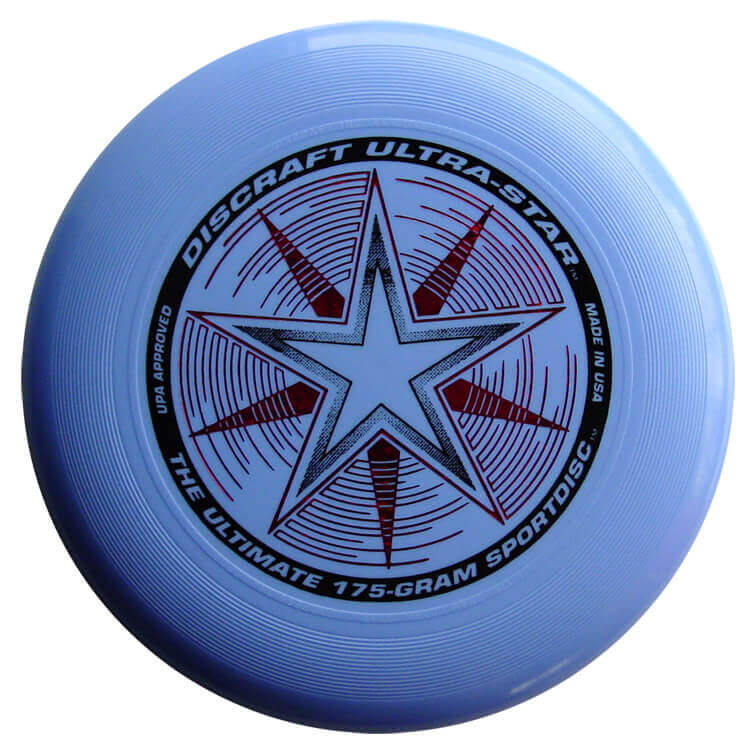 Discraft 175g Ultimate Frisbee Ultrastar Hellblau