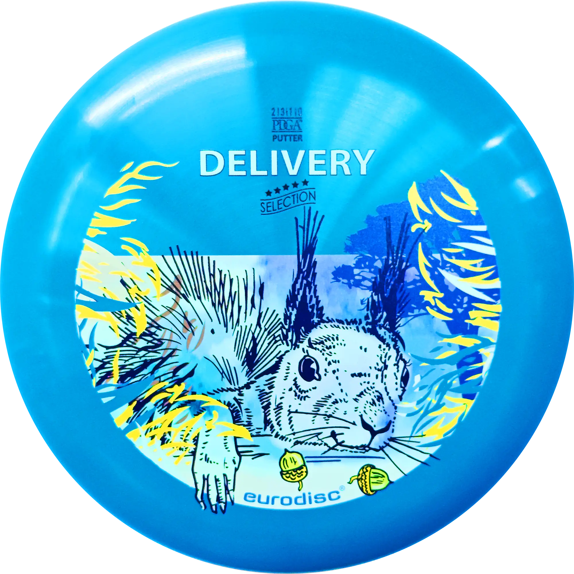 eurodisc Discgolf Putter Selection Delivery Squirrel