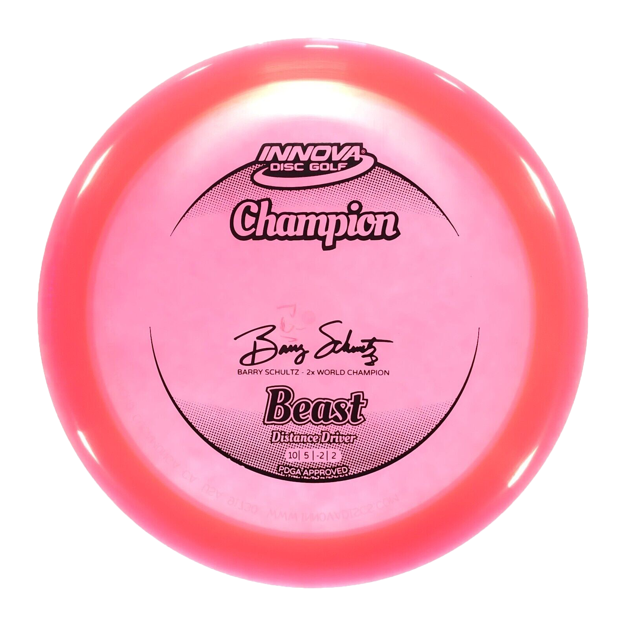 Innova Disc Golf Distance Driver Champion Beast Barry Schultz Innova Disc Golf Distance Driver Champion Beast Barry Schultz