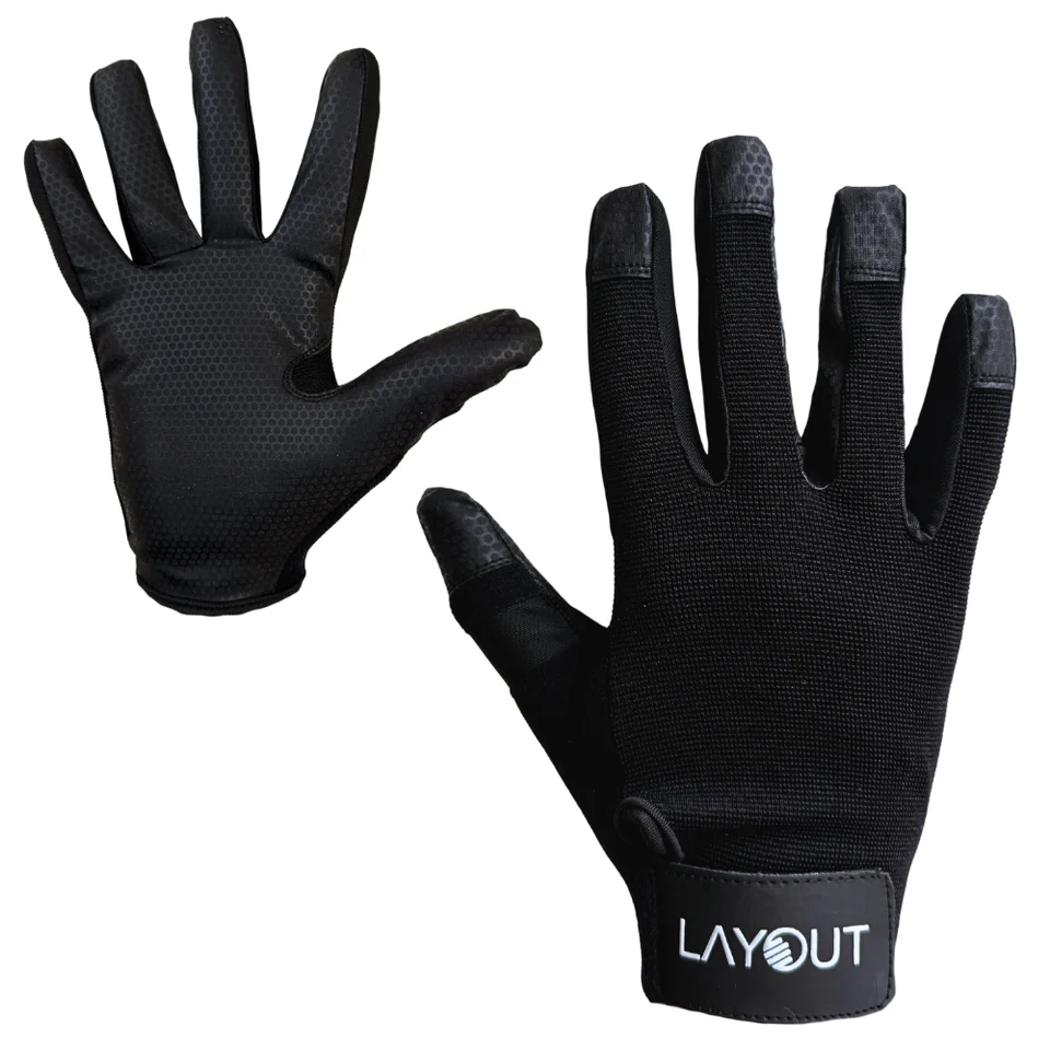 NEW Layout Ultimate & Disc Golf Elite Gloves in various colors