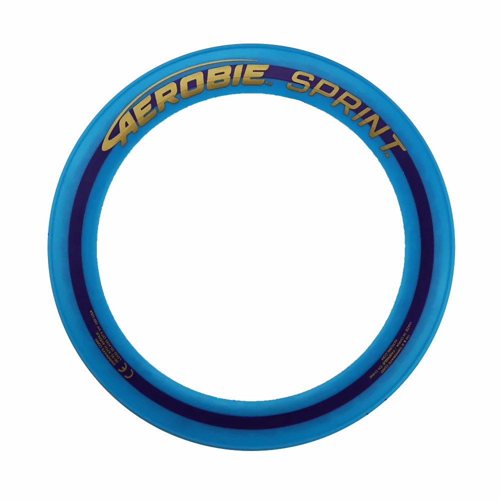 Aerobie Wurfring Sprint Frisbee-Ring 25cm Blau
