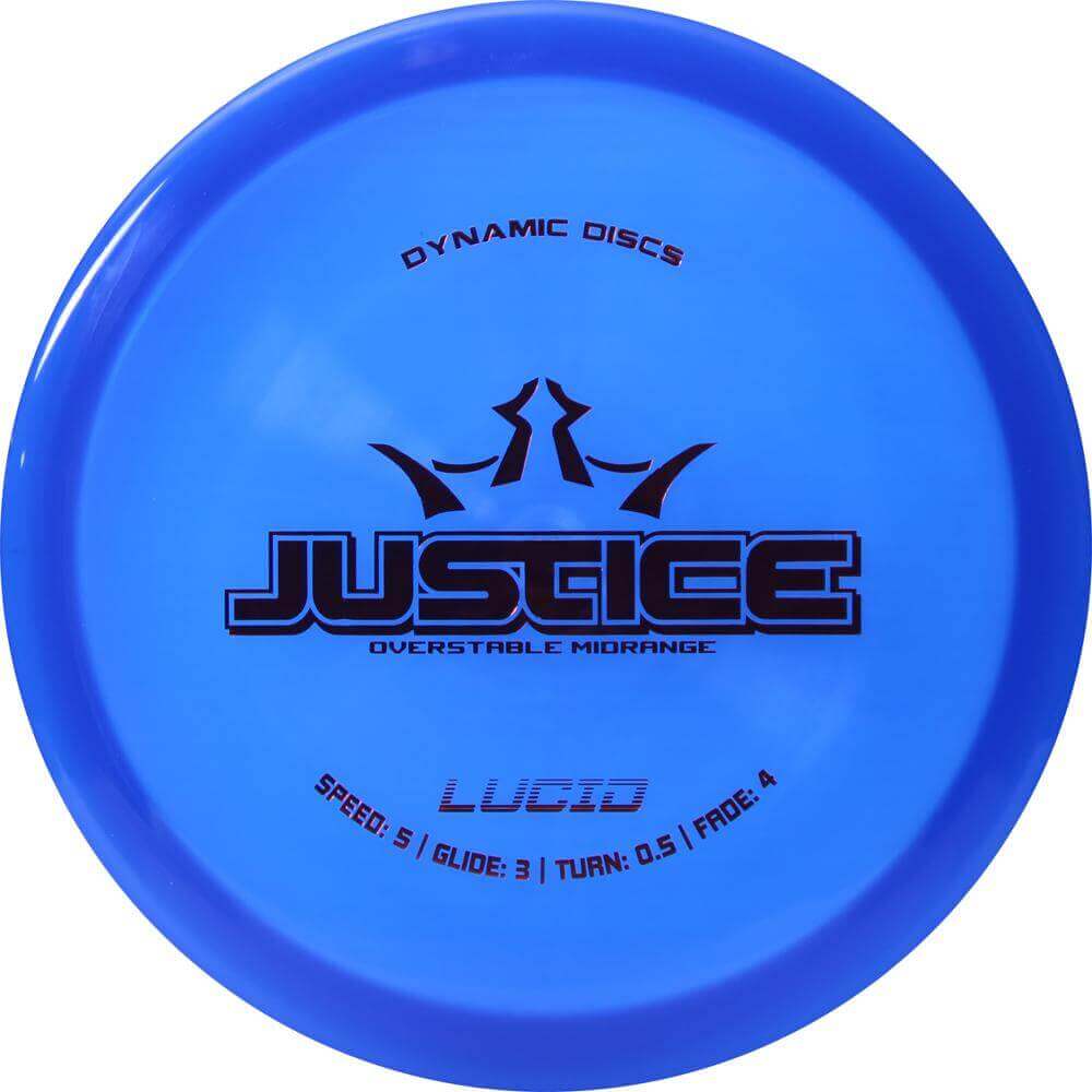 Dynamic Discs Discgolf-Disc Midrange Justice Lucid Dynamic Discs Disc Golf Midrange Lucid Line Justice