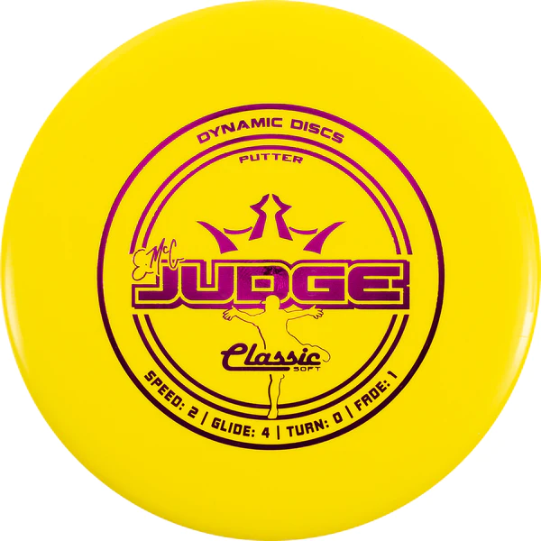 Dynamic Discs Disc Golf Putter Classic Line Soft EMAC Judge