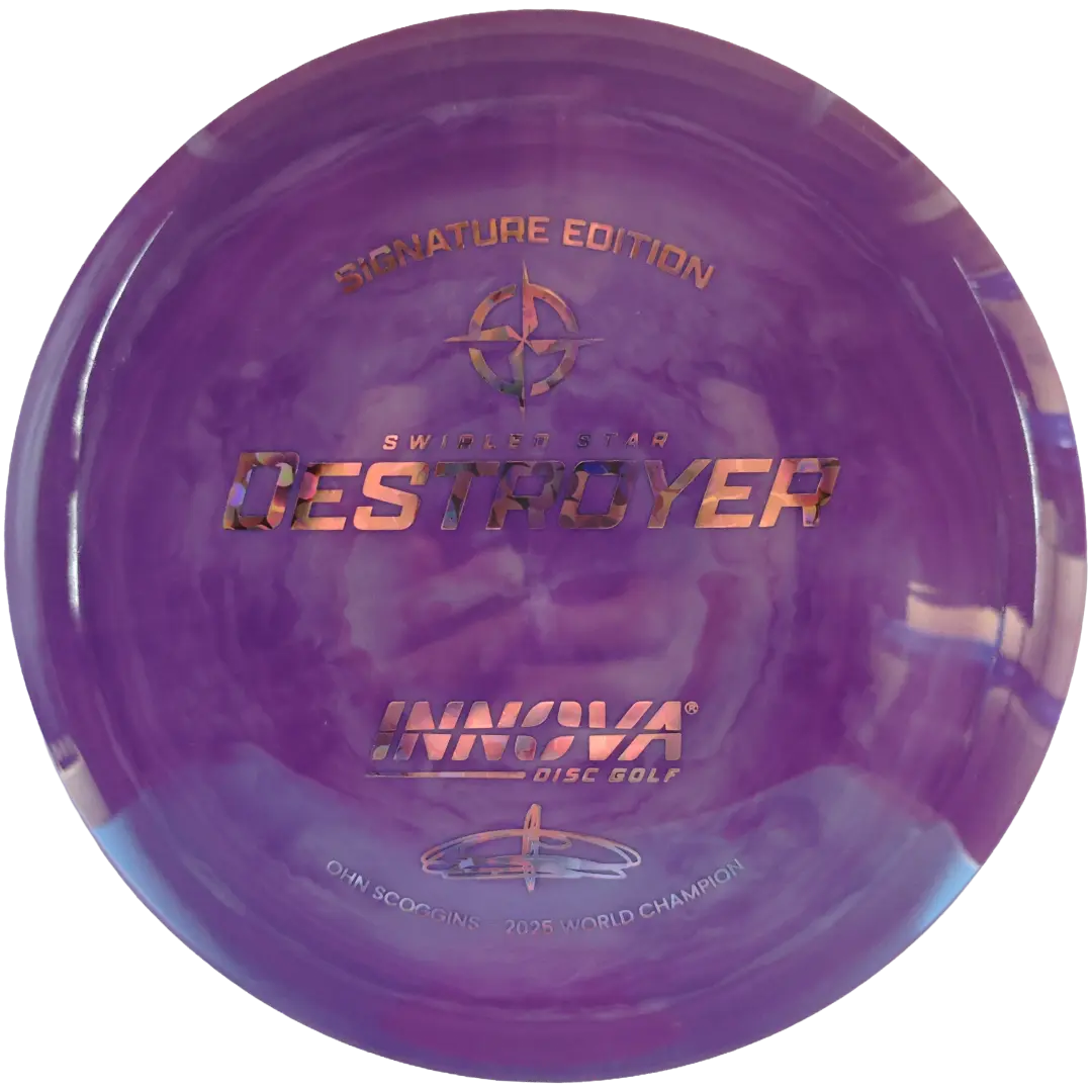 Innova Disc Golf Star Swirled Destroyer - Ohn Scoggins Signature Edition Innova Disc Golf Star Swirled Destroyer - Ohn Scoggins Signature Edition