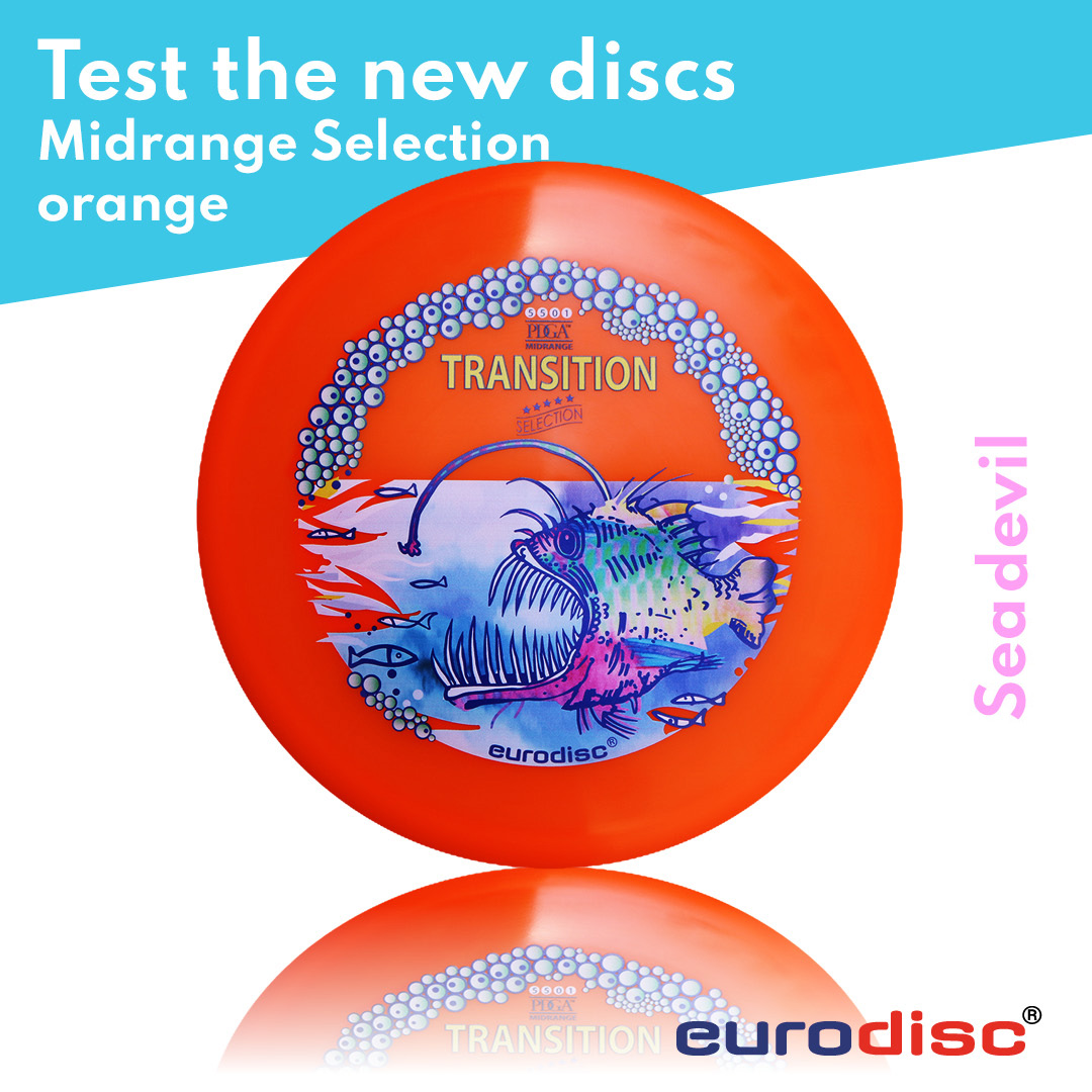eurodisc® 160 g, Discgolf Midrange Transition Selection, SEADEVIL