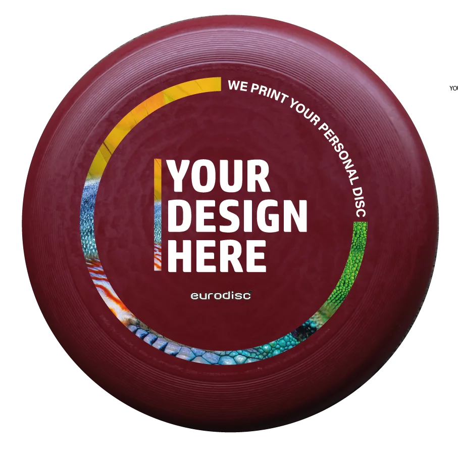 Individuelle eurodisc®  175g Ultimate Frisbee BORDEAUX