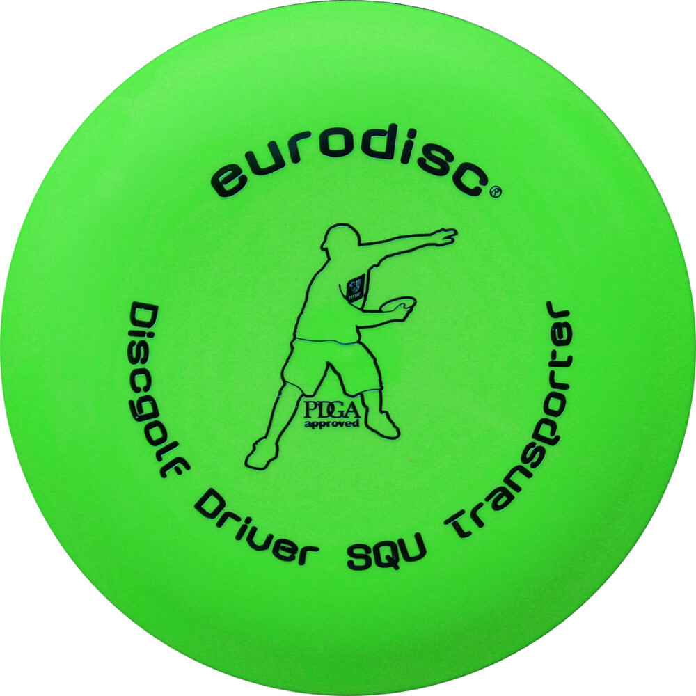 Eurodisc Disc Golf Fairway Driver Transporter SQU Grün