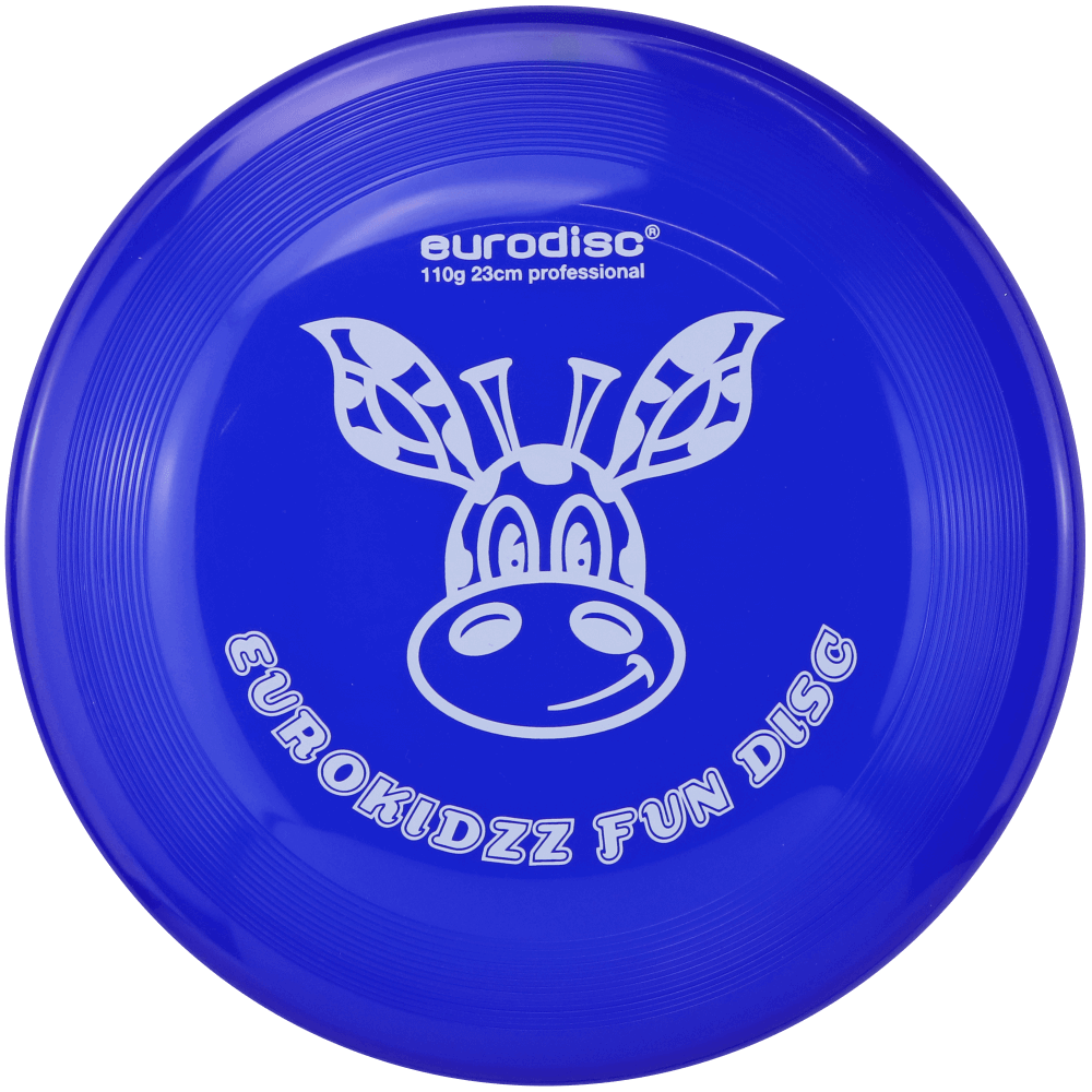 eurodisc® 110g Kidzz Fun Frisbee Giraffe 23cm dark blue