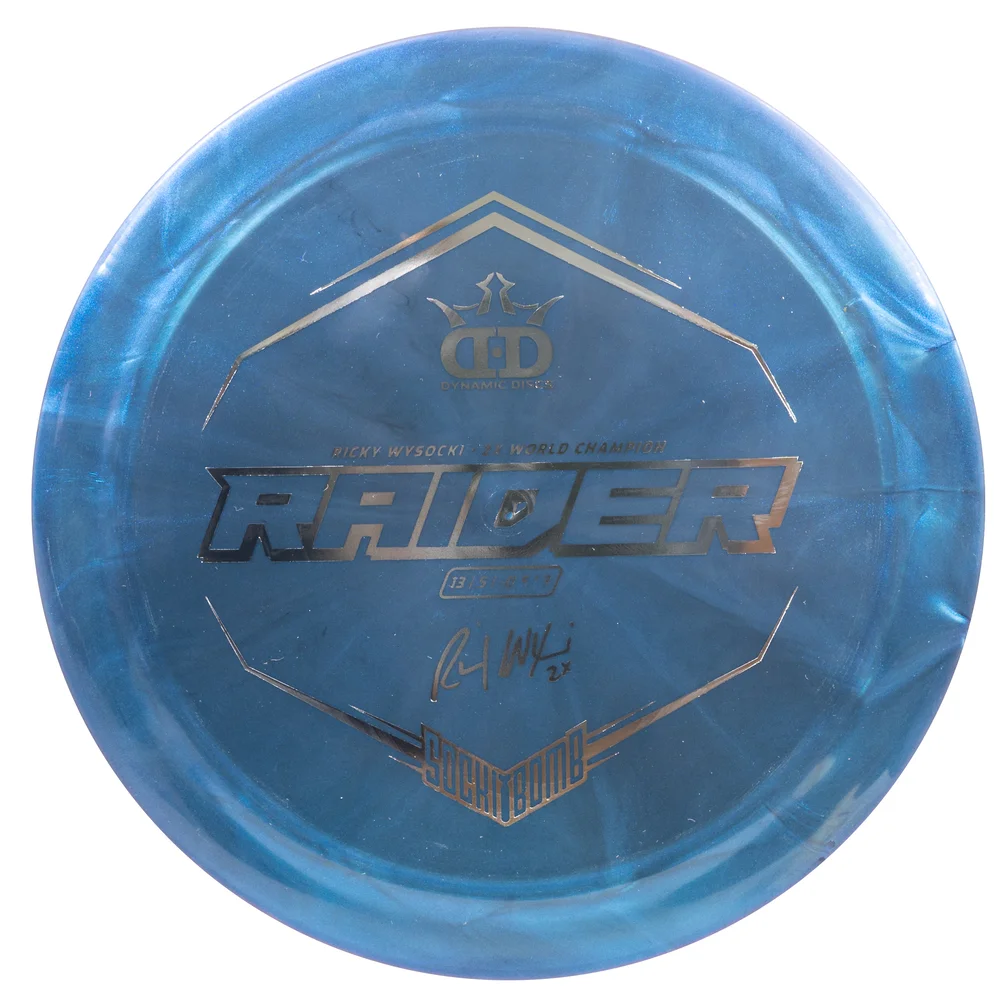 Dynamic Discs Disc Golf Distance Driver Lucid-X Chameleon Raider - Ricky Wysocki Team Series Dynamic Discs Disc Golf Distance Driver Lucid-X Chameleon Raider - Ricky Wysocki Team Series