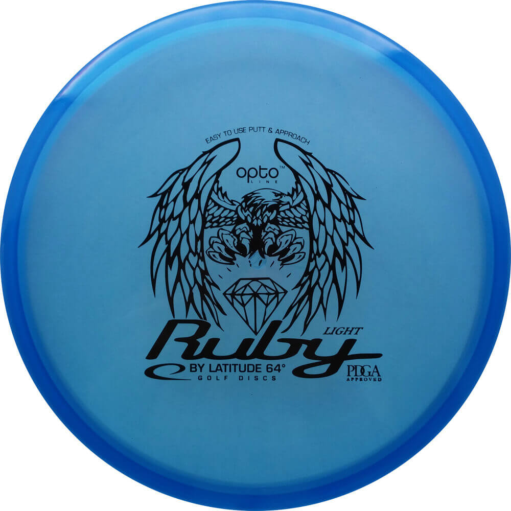 Latitude 64 Disc Golf Putter Opto Ruby 