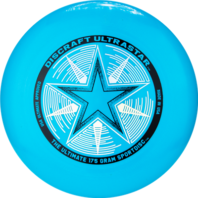 Discraft 175g Ultimate Frisbee Ultrastar Kobaltblau