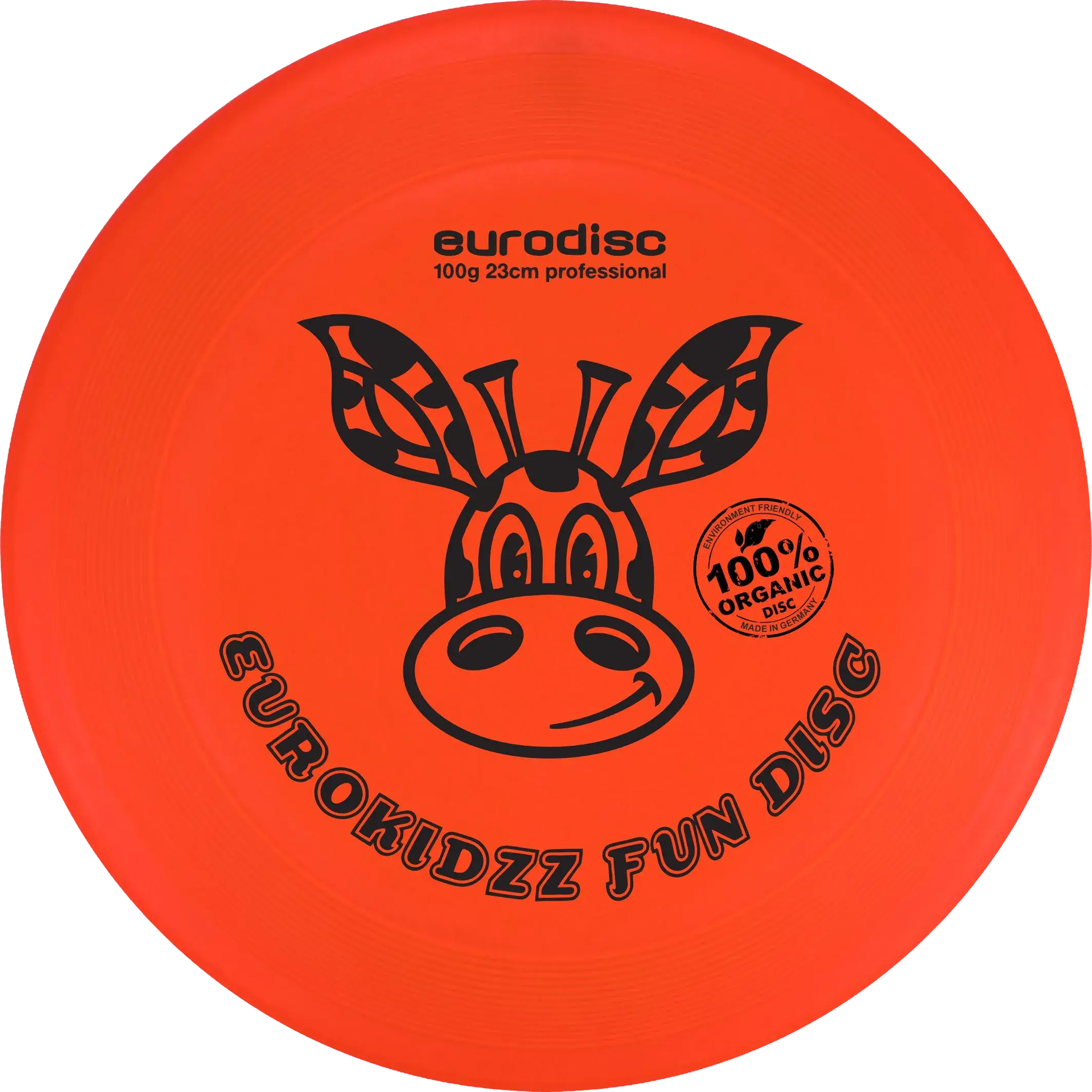 eurodisc® 110g Kidzz Fun Frisbee Giraffe 23cm in various colors White