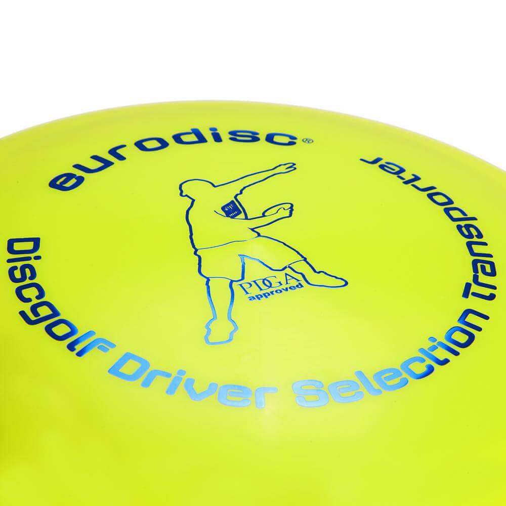 eurodisc® Disc Golf Fairway Driver Transporter Selection Gelb