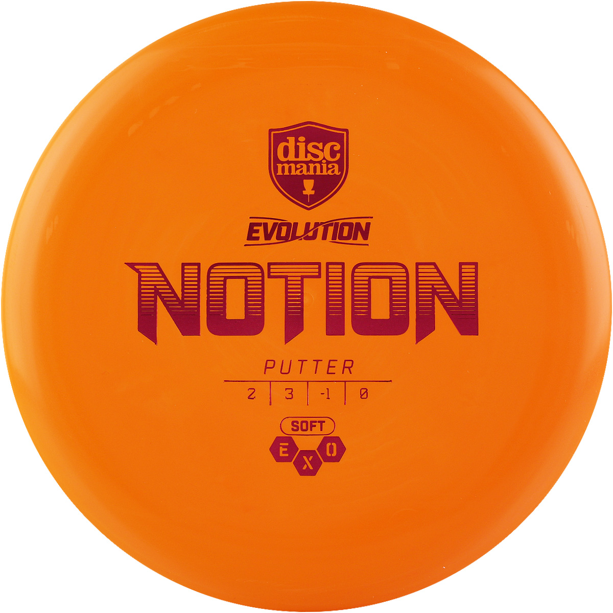 Discmania Disc Golf Putter Evolution Soft Exo Notion