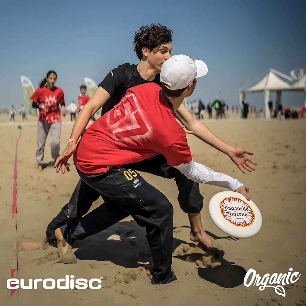 eurodisc® 175g 4.0 Ultimate Organic Frisbee Unicorn Clouds white