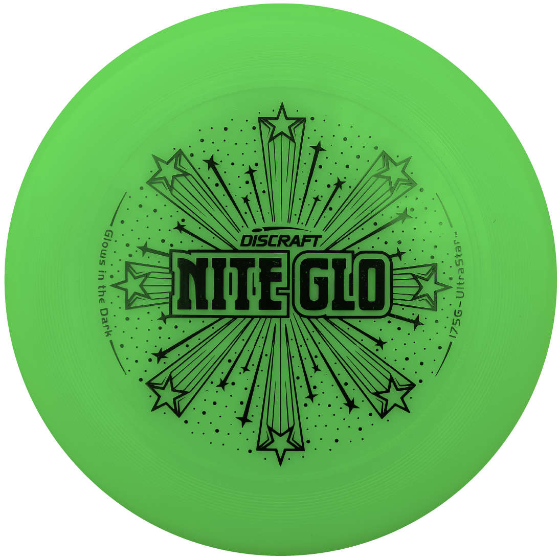 Discraft 175g Ultimate Frisbee Ultrastar Nite Glo Discraft 175g Ultimate Frisbee Ultrastar Nite Glo