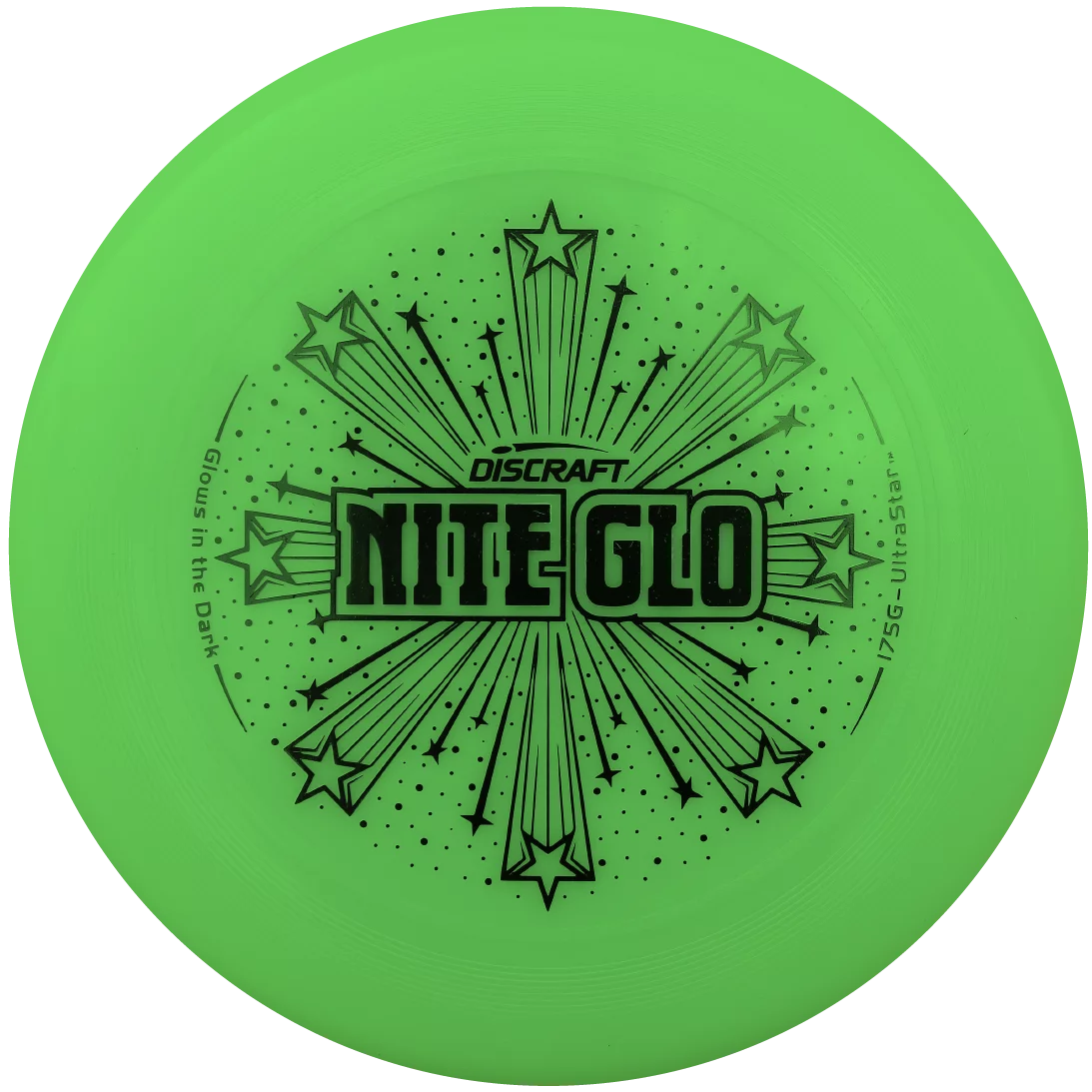 Discraft 175g Ultimate Frisbee Ultrastar NITE GLO