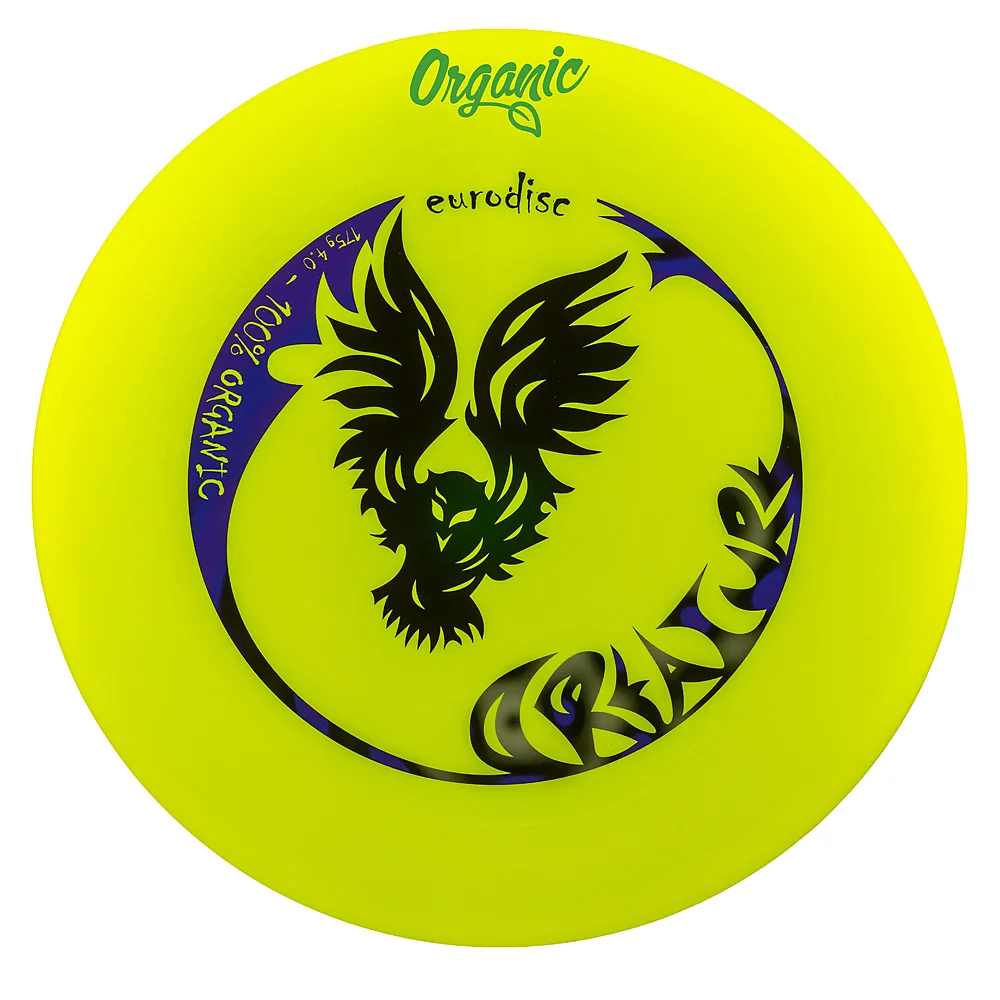 eurodisc® 175g Ultimate Frisbee Creature Gelb aus Bio-Kunststoff