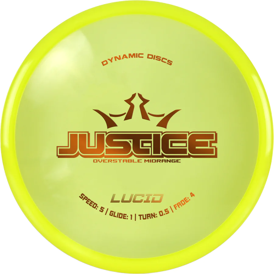 Dynamic Discs Disc Golf Midrange Lucid Line Justice Dynamic Discs Disc Golf Midrange Lucid Line Justice
