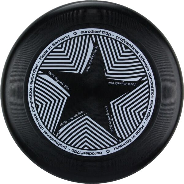 eurodisc® 175g Ultimate Frisbee Star aus Bio-Kunststoff in verschiedenen Farben eurodisc® 175g Ultimate Frisbee Star aus Bio-Kunststoff in verschiedenen Farben