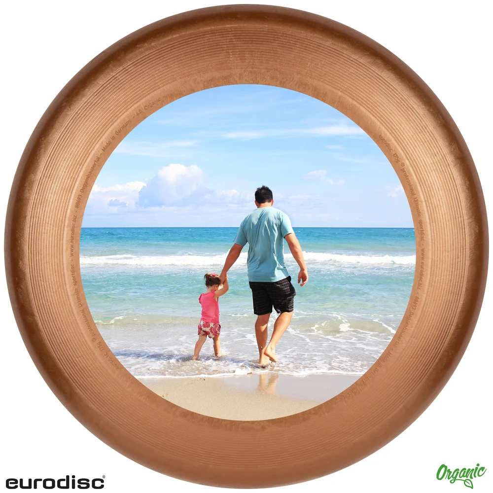 Individuelle eurodisc® 175g Ultimate Frisbee Bronze aus Bio-Kunststoff