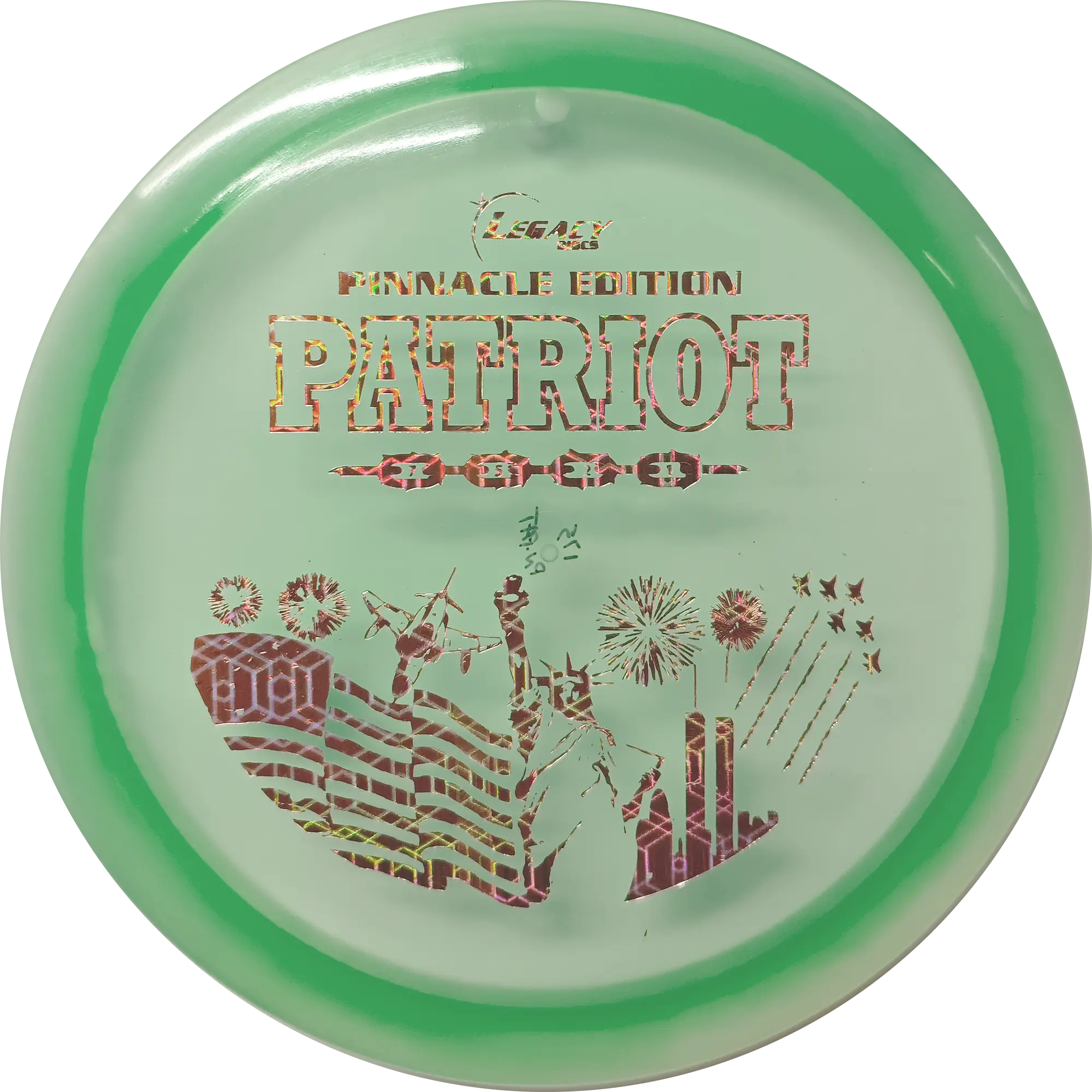 Legacy Discs Disc Golf Fairway Driver Pinnacle Patriot