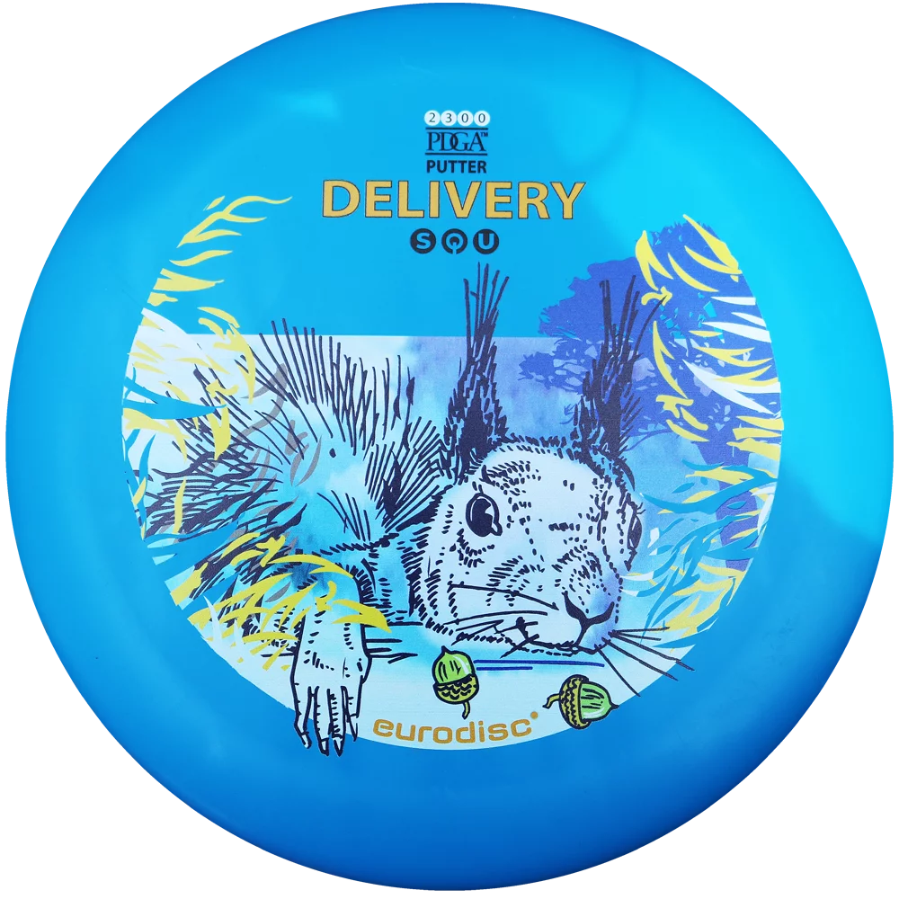 eurodisc® 168g, Discgolf Putter, Delivery, SQU, SQUIRREL