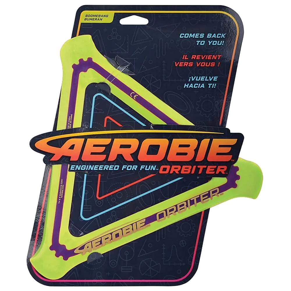 Aerobie Orbiter Bumerang Gelb