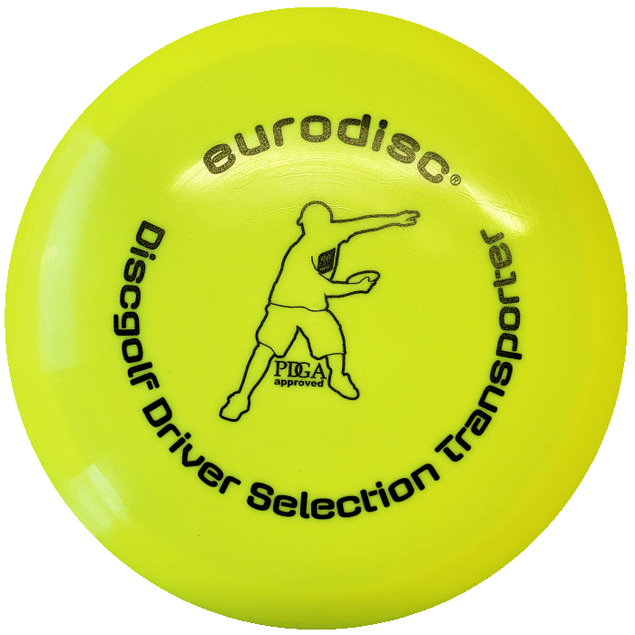 eurodisc® Disc Golf Selection Fairway Driver Transporter yellow