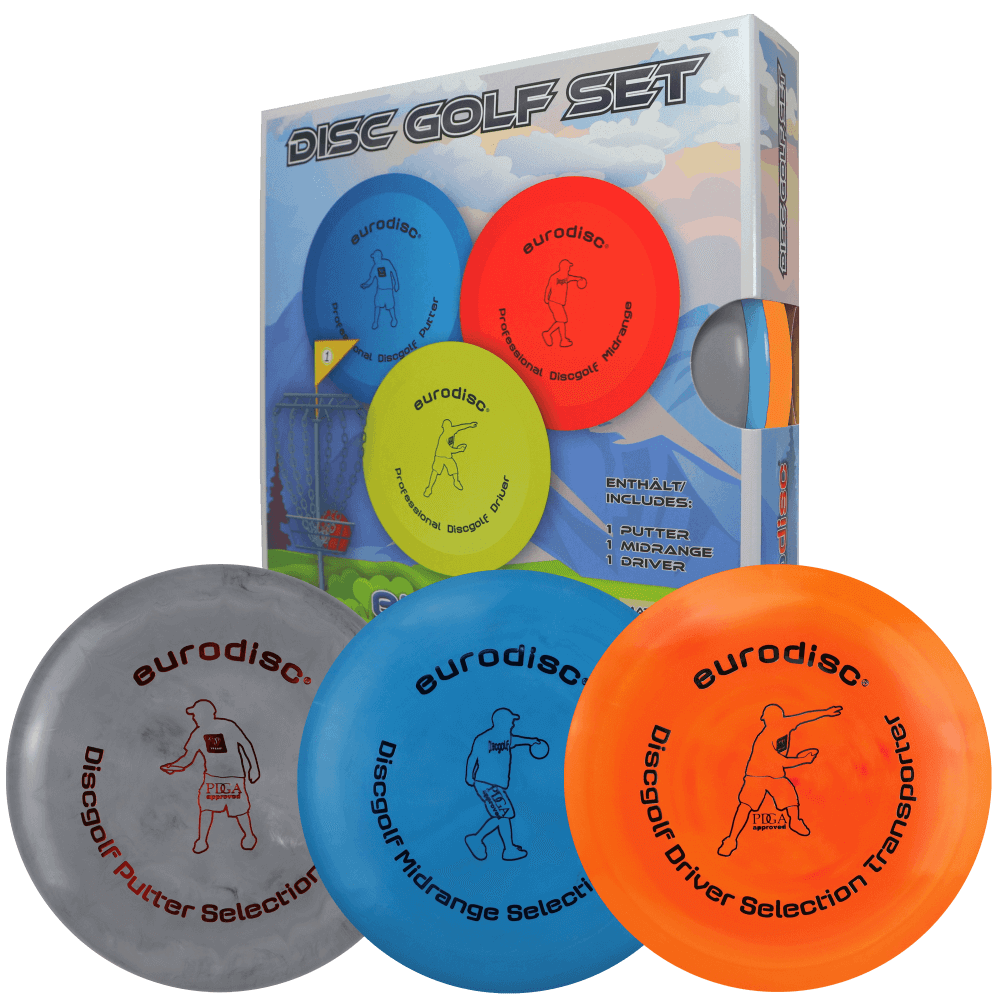 eurodisc® Disc Golf Einsteigerset SELECTION 3 Scheiben Marmor eurodisc® Disc Golf Einsteigerset SELECTION 3 Scheiben Marmor