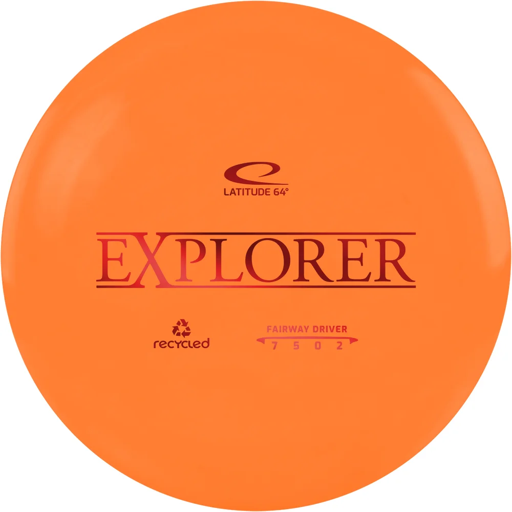 Latitude 64 Disc Golf Distance Driver Recycled Explorer Latitude 64 Disc Golf Distance Driver Recycled Explorer