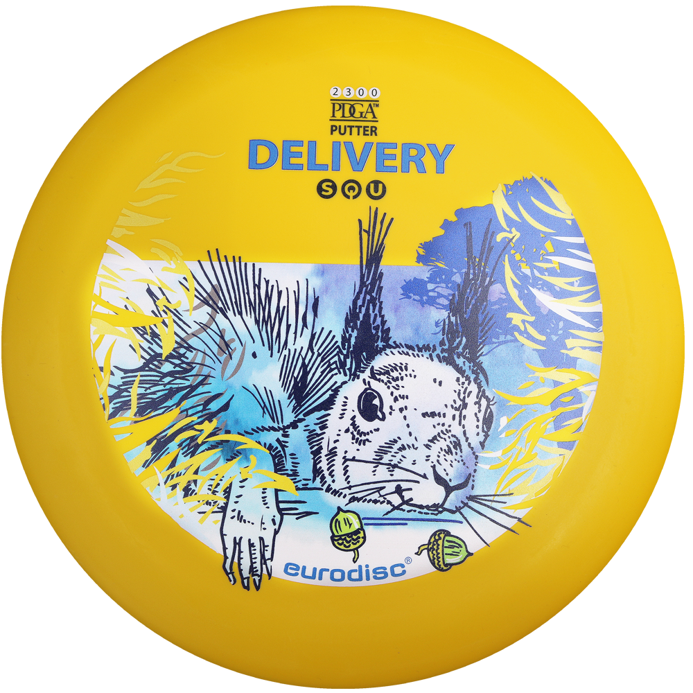 eurodisc® 168g, Discgolf Putter, Delivery, SQU, SQUIRREL eurodisc® 168g, Discgolf Putter, Delivery, SQU, SQUIRREL