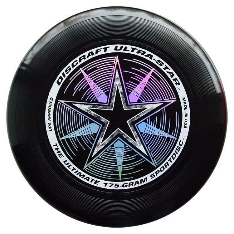 Discraft 175g Ultimate Frisbee Ultrastar  Schwarz