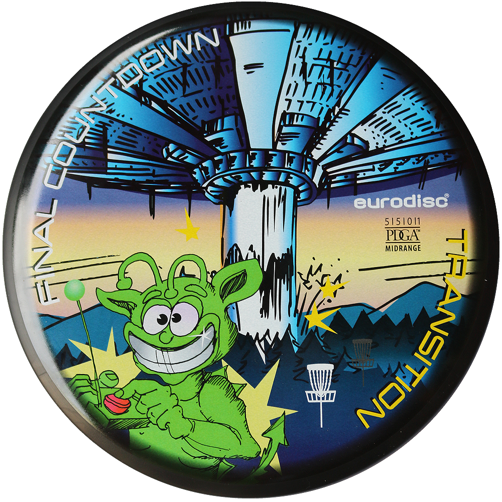 eurodisc® Disc Golf Midrange Transition Final Countdown Space Edition eurodisc® Disc Golf Midrange Transition Final Countdown Space Edition