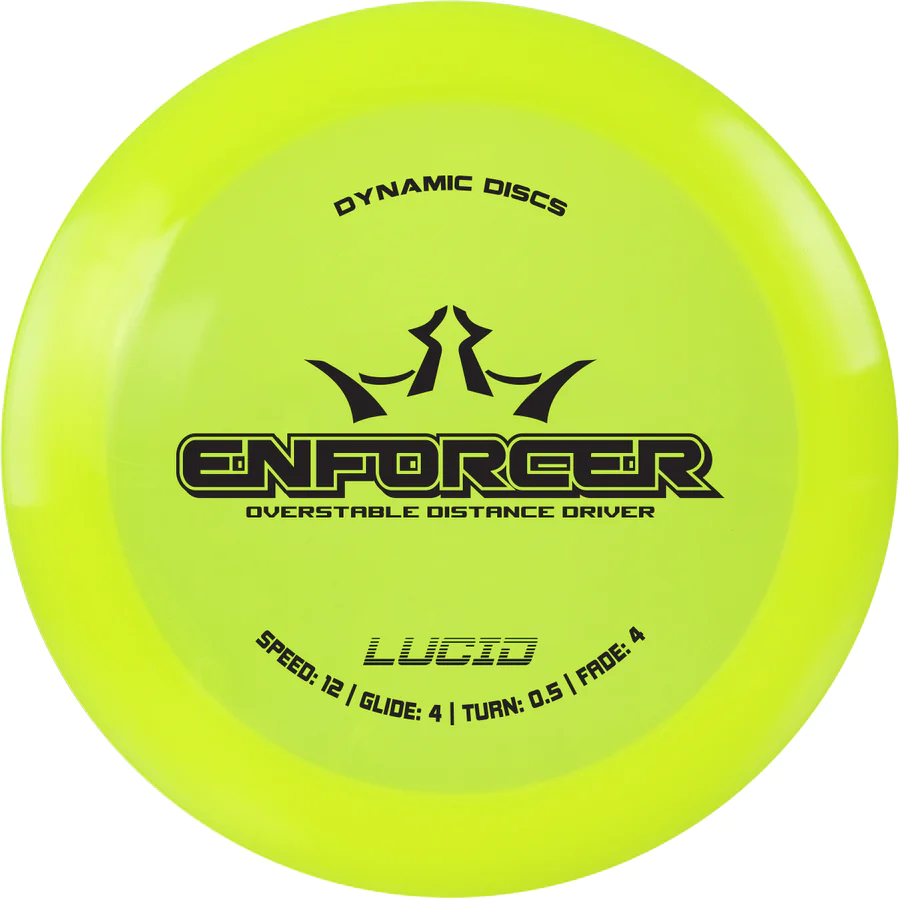 Dynamic Discs Disc Golf Distance Driver Lucid Line Enforcer Dynamic Discs Disc Golf Distance Driver Lucid Line Enforcer