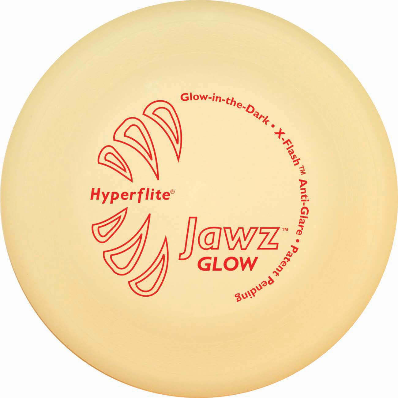 Bissstarke Hundefrisbee Hyperflite Jawz - Nightglow