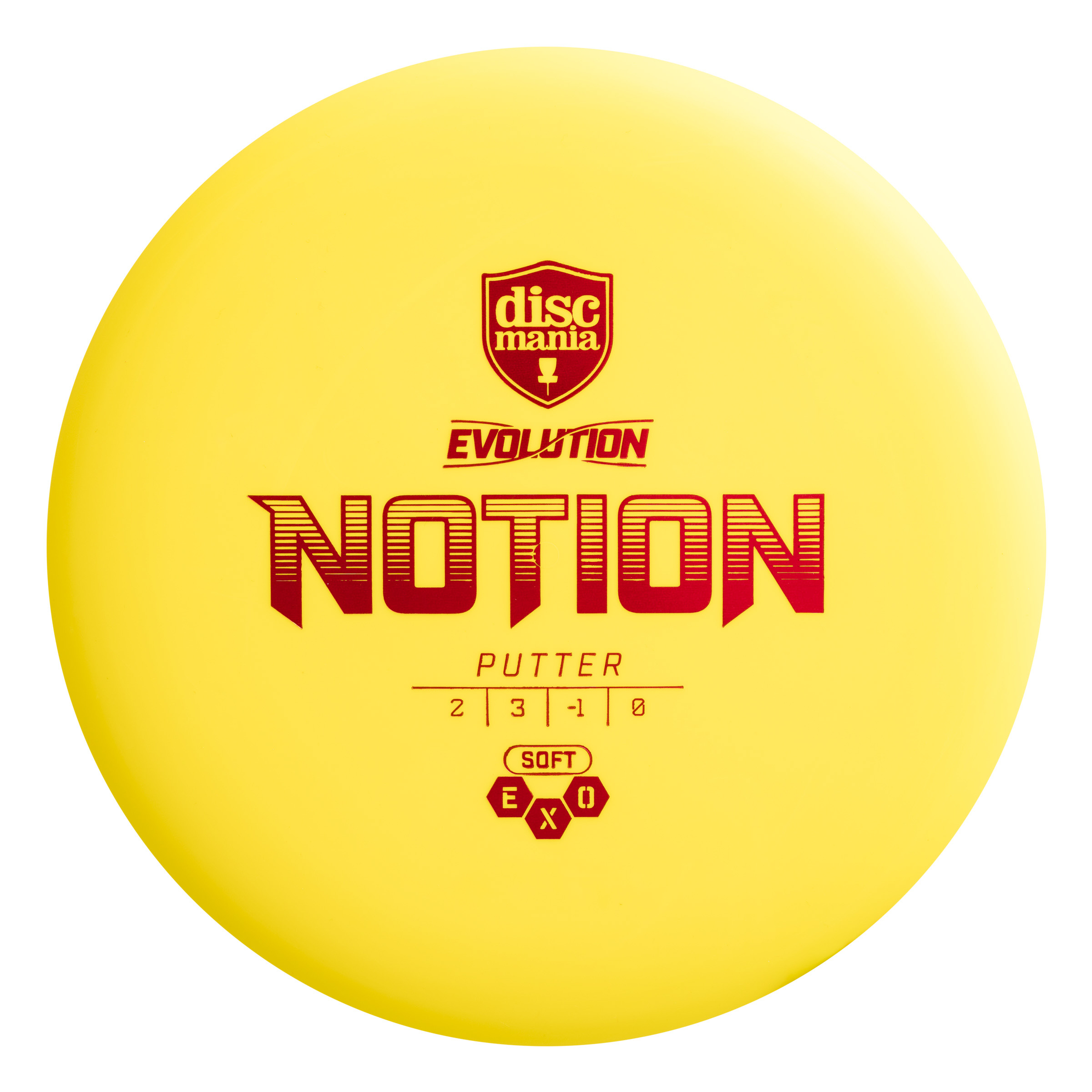 Discmania Disc Golf Putter Evolution Soft Exo Notion