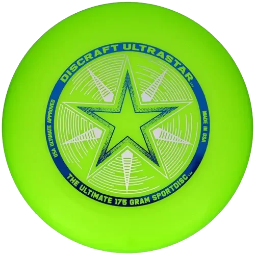 Discraft 175g Ultimate Frisbee Ultrastar green