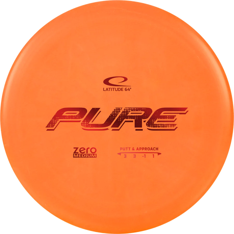 Latitude 64 Disc Golf Putter Zero Medium Pure Latitude 64 Disc Golf Putter Zero Medium Pure