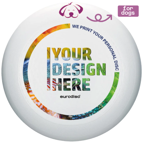 Individuelle eurodisc 135g bissstarke Hundefrisbee Individuelle eurodisc 135g bissstarke Hundefrisbee