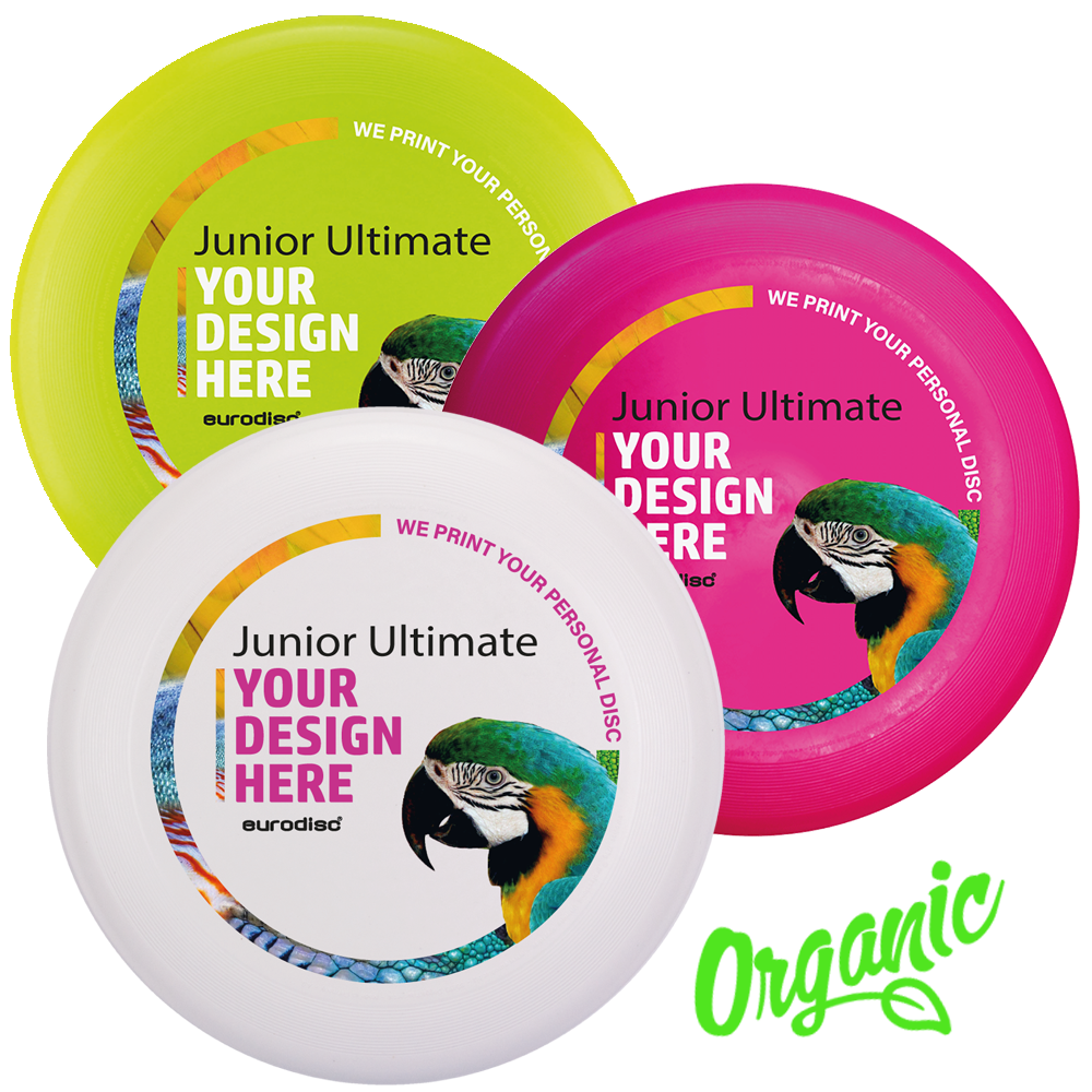 Individuelle eurodisc® 145g Junior Ultimate in verschiedenen Farben Individuelle eurodisc® 145g Junior Ultimate in verschiedenen Farben