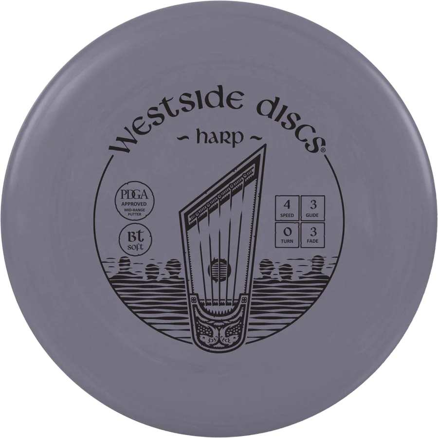 Westside Disc Golf Putter BT Soft Harp Westside Disc Golf Putter BT Soft Harp