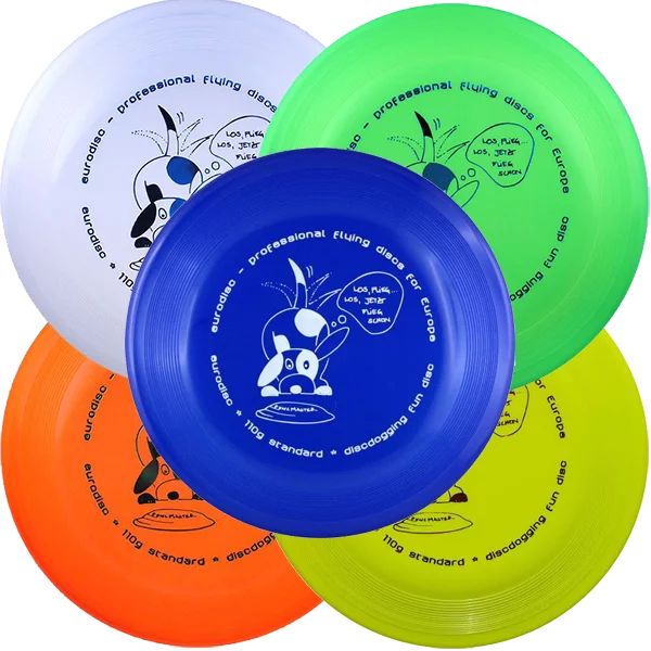 eurodisc® Dog Disc 110g Standard blue