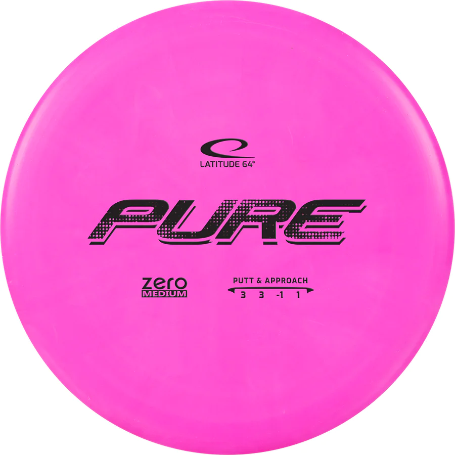 Latitude 64 Disc Golf Putter Zero Medium Pure Latitude 64 Disc Golf Putter Zero Medium Pure
