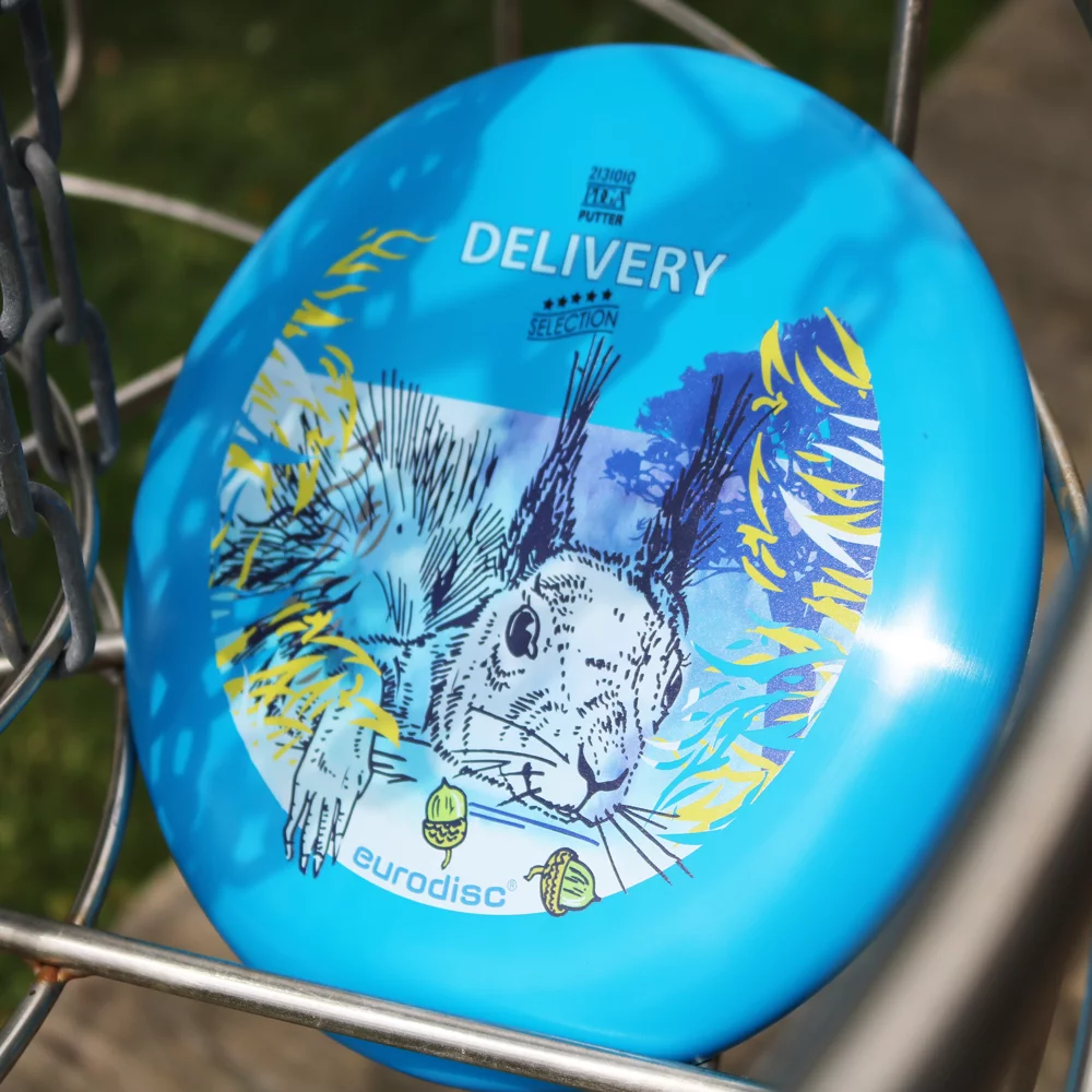 eurodisc® 168g, Discgolf Putter, Delivery, Selection, SQUIRREL